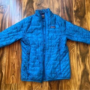 Patagonia Women's Micro Puffer Jacket in Lapiz Blue